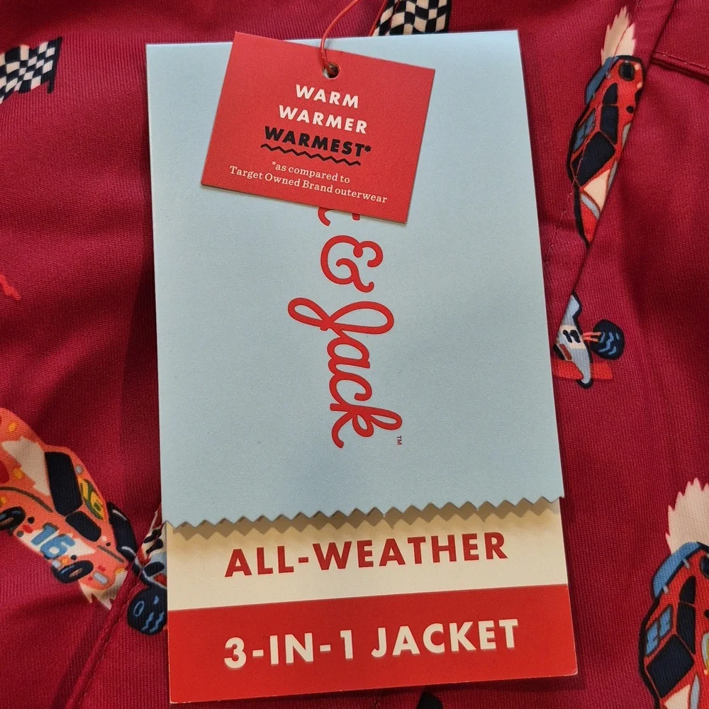 Cat and Jack Racecar 3-in-1 Snowplay Jacket